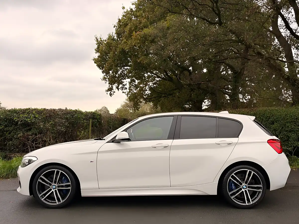 Used 2018 BMW 1 Series M Sport Shadow Edition White - Interior and Exterior details 4