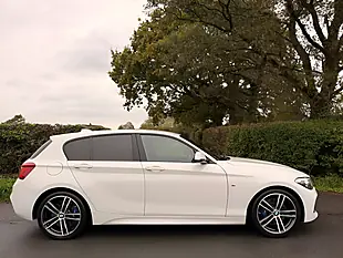 Used 2018 BMW 1 Series M Sport Shadow Edition White - Interior and Exterior details 5