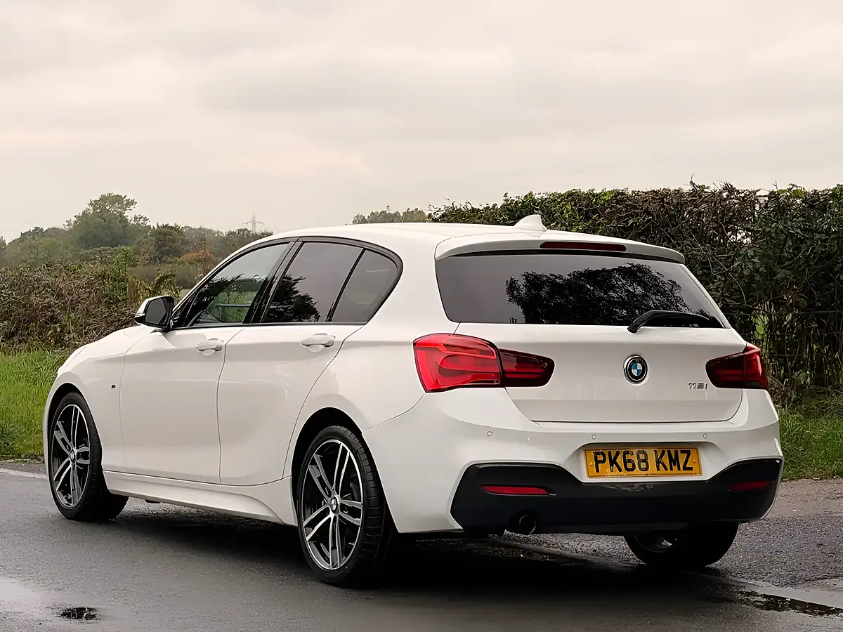 Used 2018 BMW 1 Series M Sport Shadow Edition White - Interior and Exterior details 6