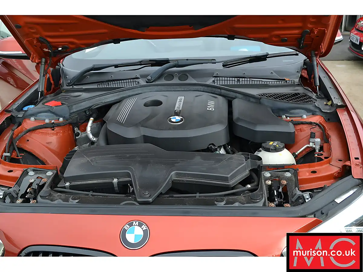 Used 2018 BMW 1 Series M Sport Sunset Orange Metallic - Interior and Exterior details 12