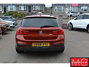 Used 2018 BMW 1 Series M Sport Sunset Orange Metallic - Interior and Exterior details 16