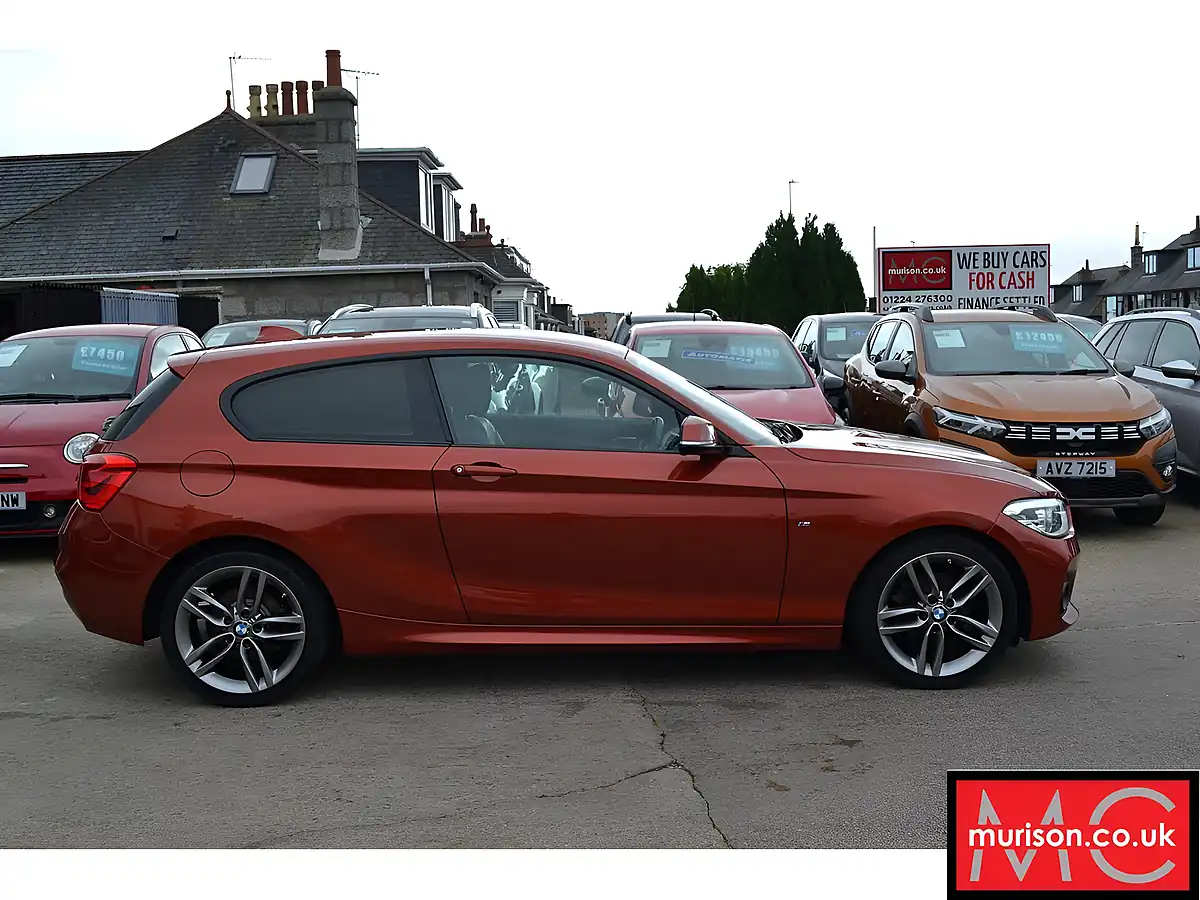 Used 2018 BMW 1 Series M Sport Sunset Orange Metallic - Interior and Exterior details 19