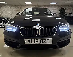 Used 2018 BMW 1 Series Se Black - Interior and Exterior details 11
