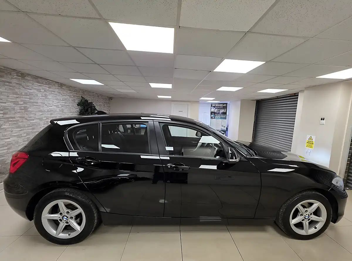 Used 2018 BMW 1 Series Se Black - Interior and Exterior details 12