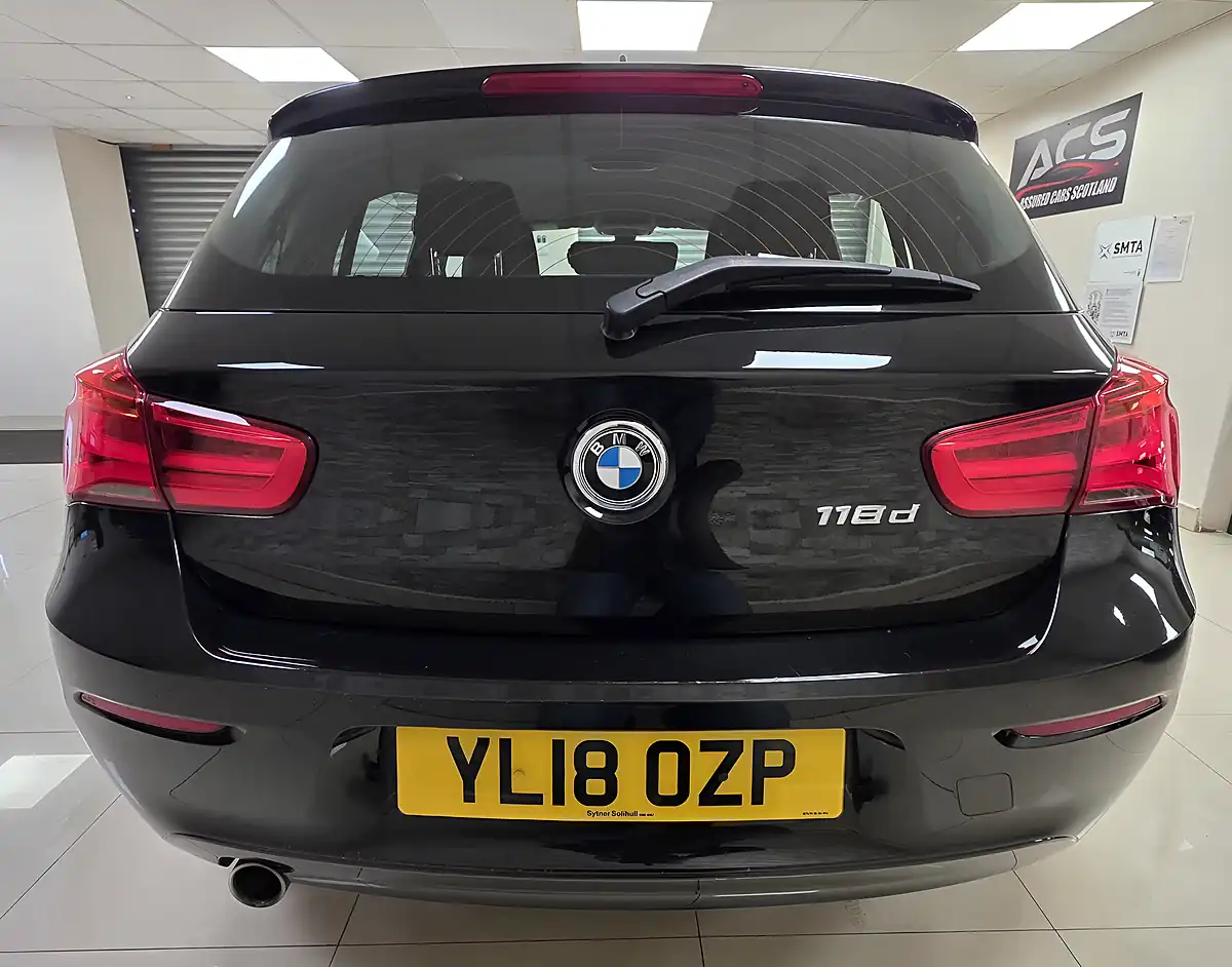 Used 2018 BMW 1 Series Se Black - Interior and Exterior details 13