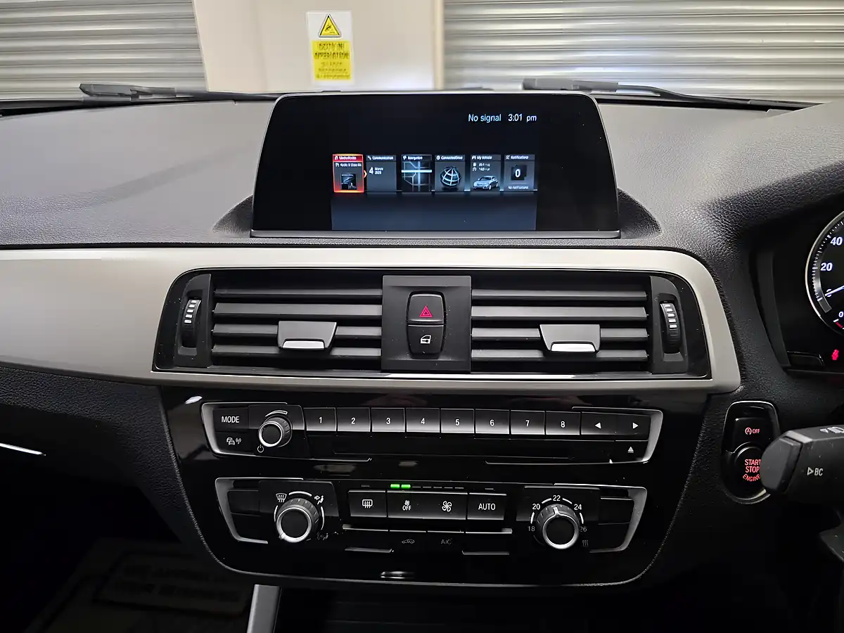 Used 2018 BMW 1 Series Se Black - Interior and Exterior details 16