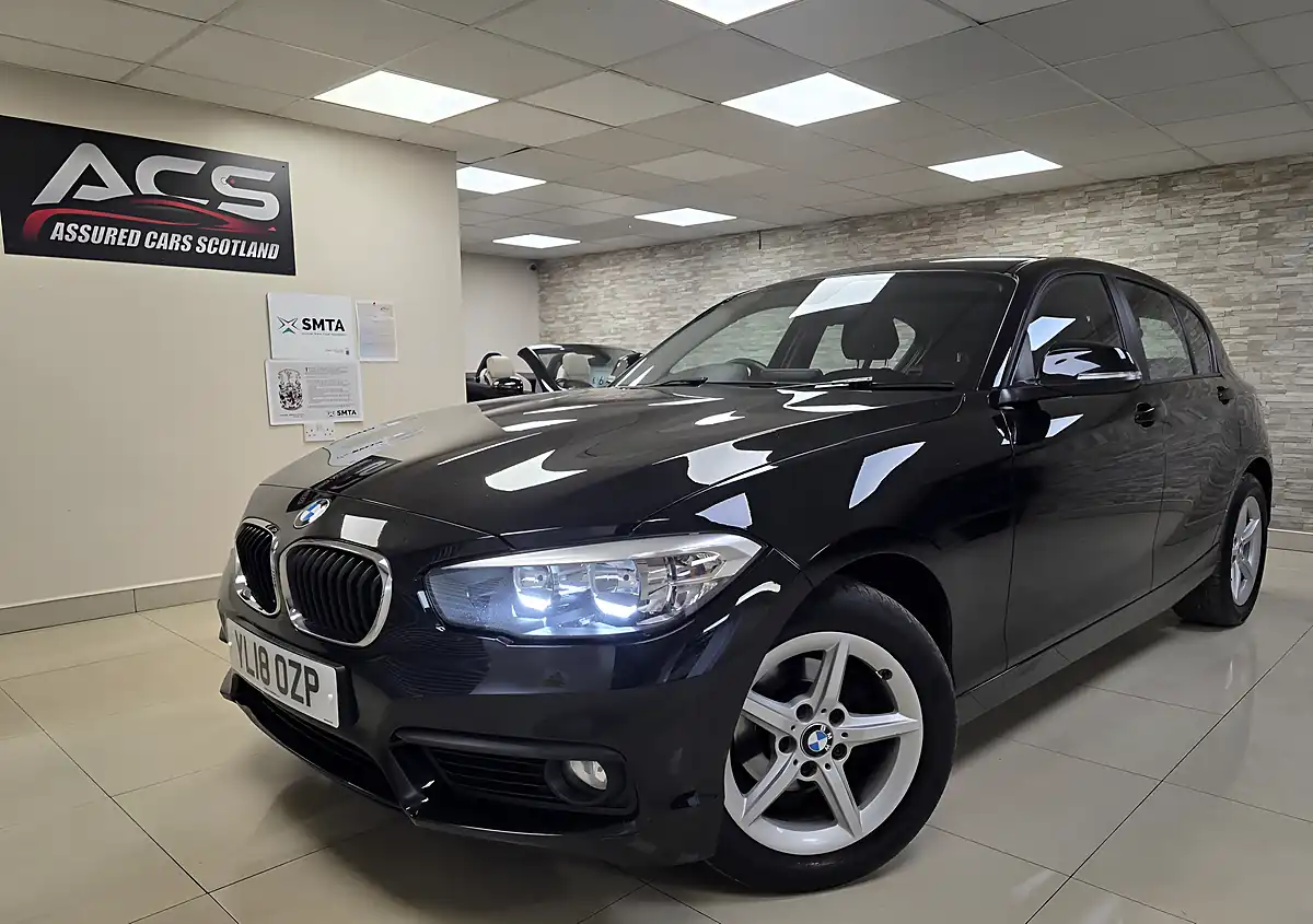 Used 2018 BMW 1 Series Se Black - Interior and Exterior details 2