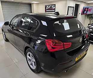 Used 2018 BMW 1 Series Se Black - Interior and Exterior details 4