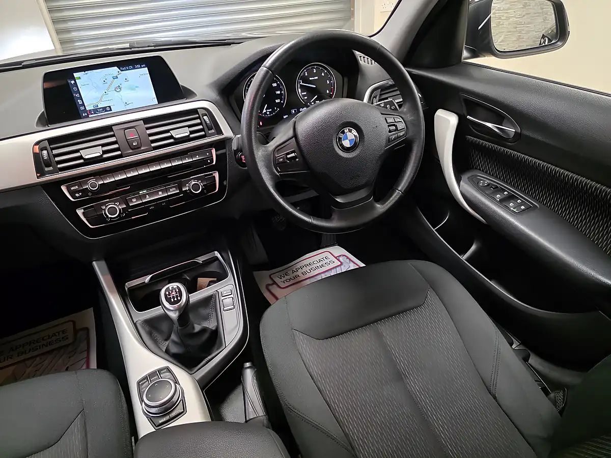 Used 2018 BMW 1 Series Se Black - Interior and Exterior details 8