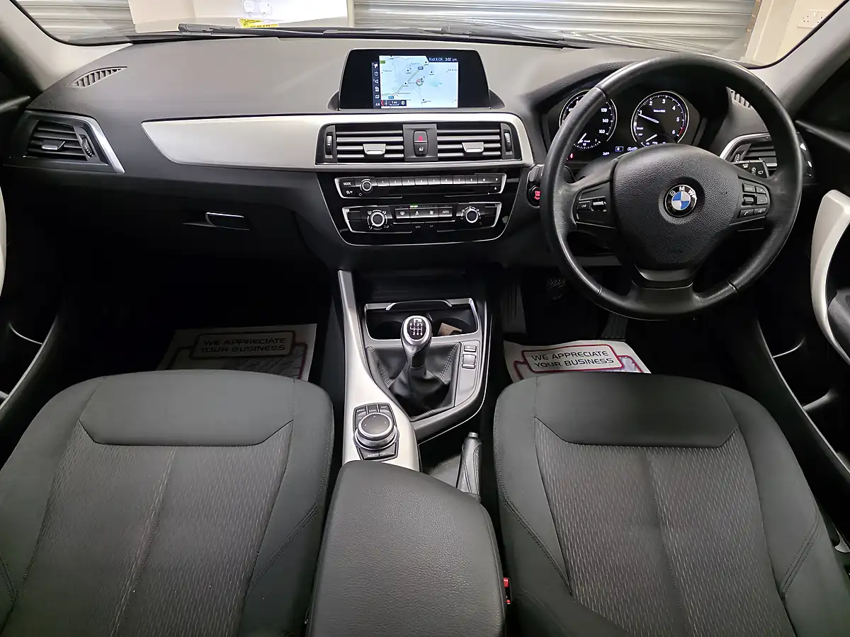Used 2018 BMW 1 Series Se Black - Interior and Exterior details 9