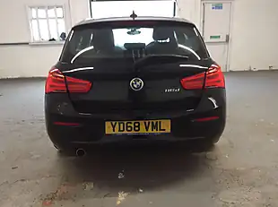 Used 2018 BMW 1 Series Se Business Black - Interior and Exterior details 5