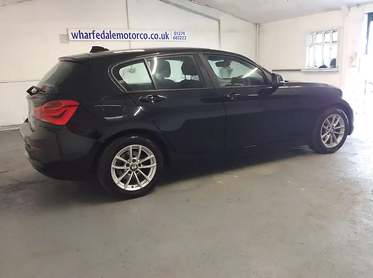 Used 2018 BMW 1 Series Se Business Black - Interior and Exterior details 6