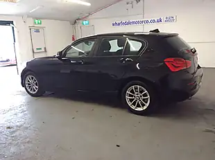 Used 2018 BMW 1 Series Se Business Black - Interior and Exterior details 8