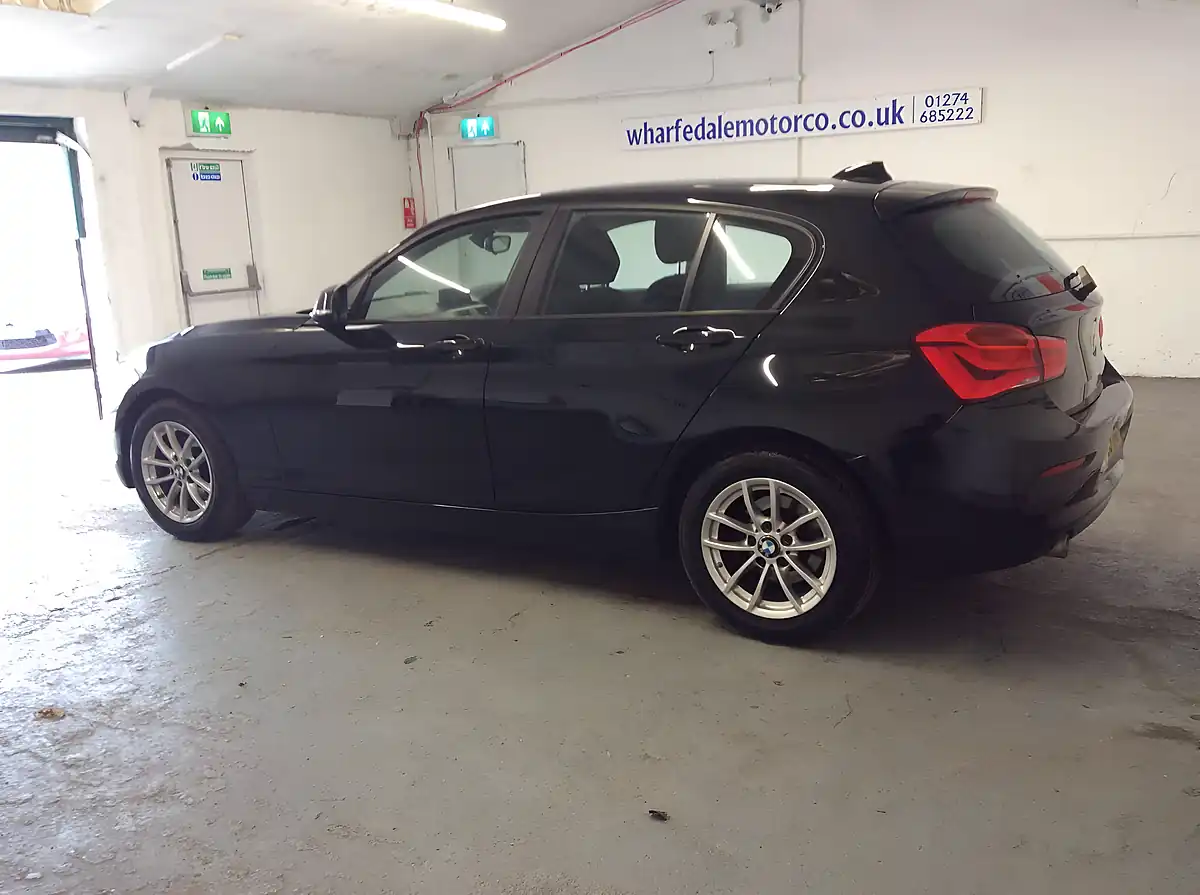 Used 2018 BMW 1 Series Se Business Black - Interior and Exterior details 8