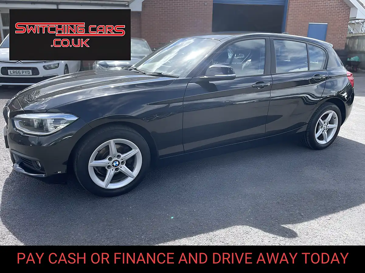 Used 2018 BMW 1 Series Se Business Black Sapphire - Front View
