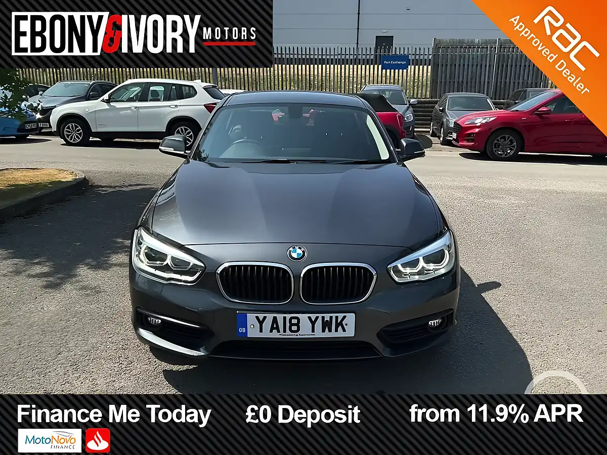 Used 2018 BMW 1 Series Se Business Grey - Interior and Exterior details 4