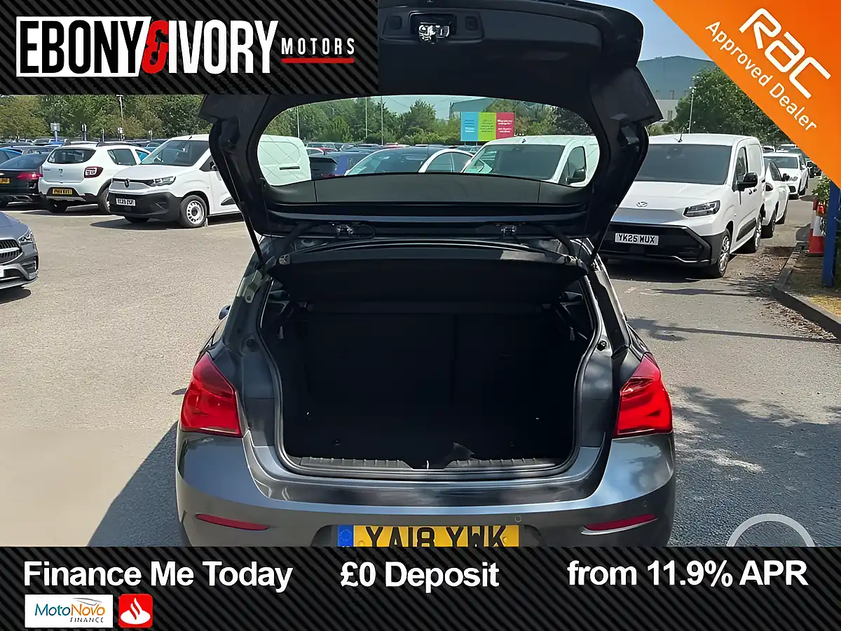 Used 2018 BMW 1 Series Se Business Grey - Interior and Exterior details 5