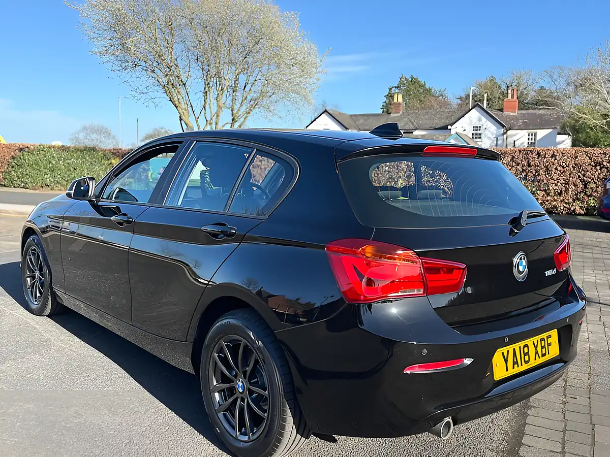 Used 2018 BMW 1 Series Se Business Jet Black - Interior and Exterior details 14
