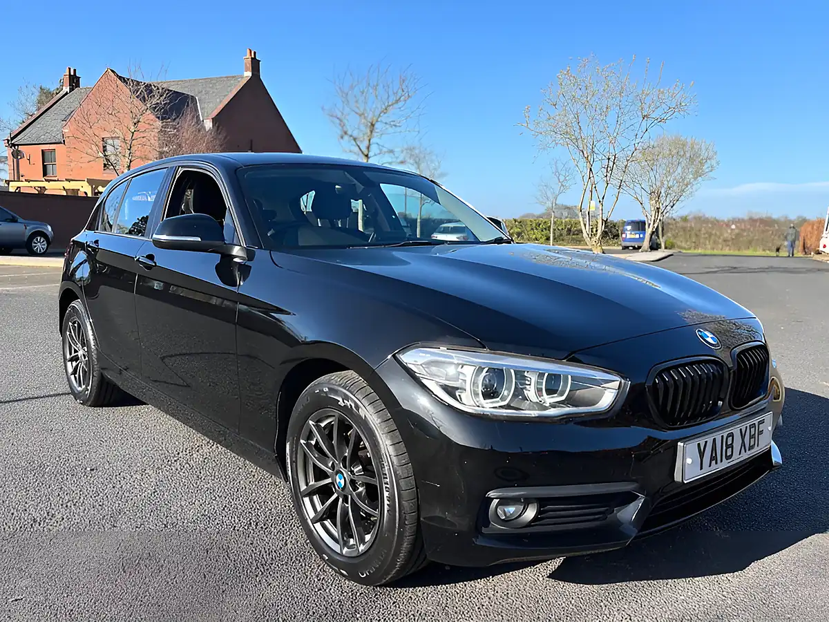Used 2018 BMW 1 Series Se Business Jet Black - Interior and Exterior details 6
