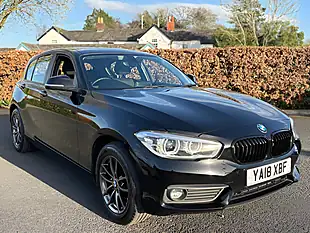 Used 2018 BMW 1 Series Se Business Jet Black - Interior and Exterior details 7