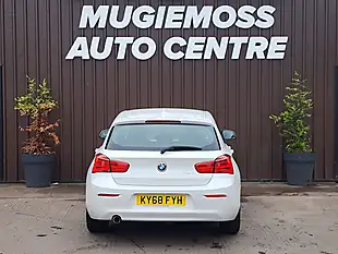 Used 2018 BMW 1 Series Se Business White - Interior and Exterior details 5
