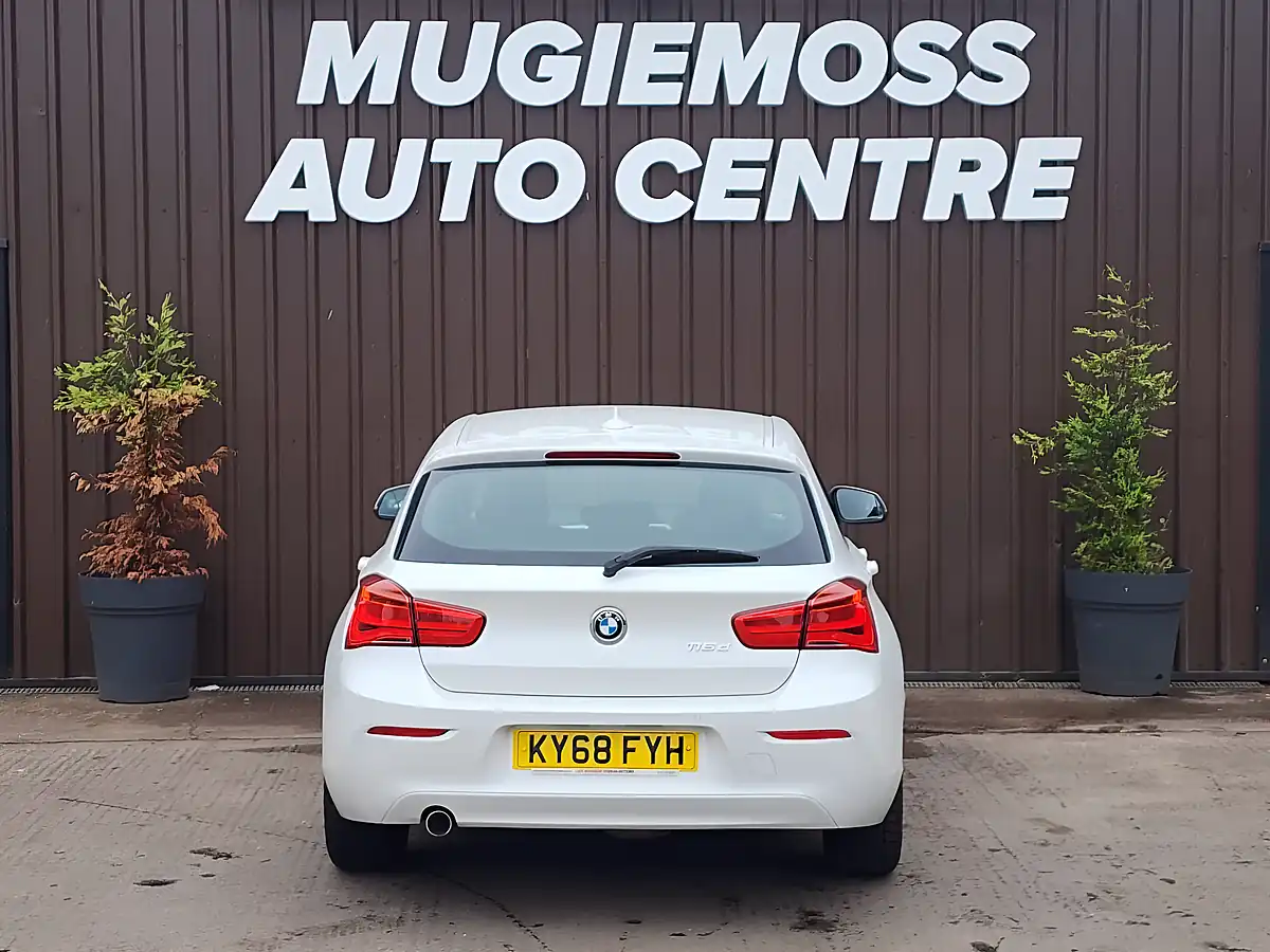 Used 2018 BMW 1 Series Se Business White - Interior and Exterior details 5