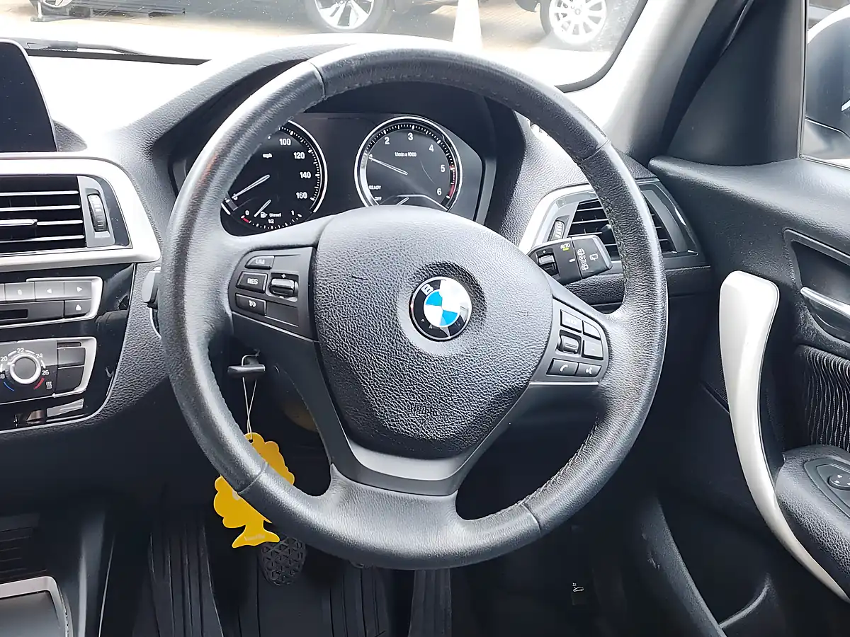 Used 2018 BMW 1 Series Se Business White - Interior and Exterior details 8