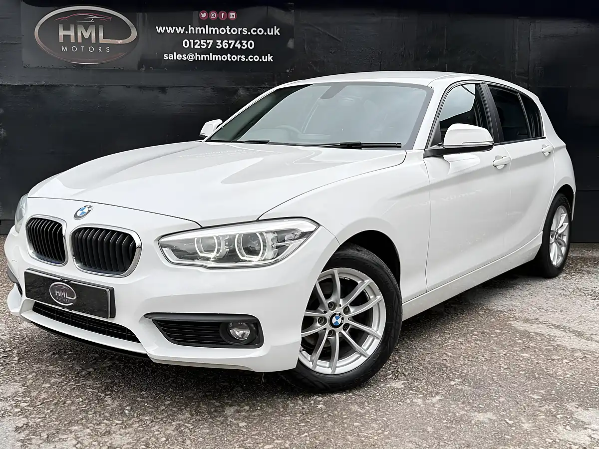 Used 2018 BMW 1 Series Se Business White - Front View