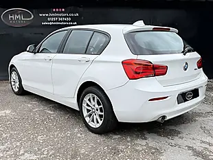 Used 2018 BMW 1 Series Se Business White - Interior and Exterior details 4