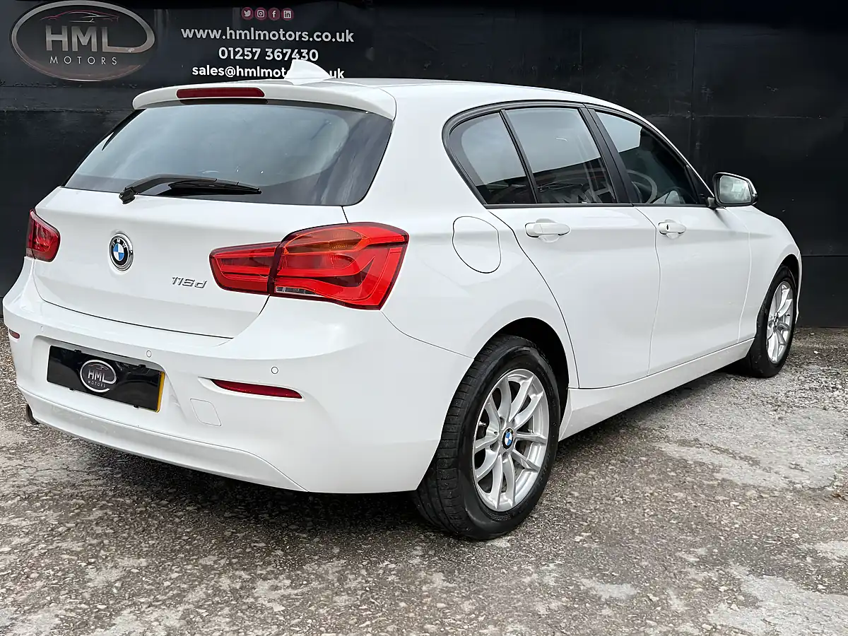 Used 2018 BMW 1 Series Se Business White - Interior and Exterior details 8