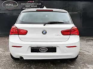 Used 2018 BMW 1 Series Se Business White - Interior and Exterior details 9