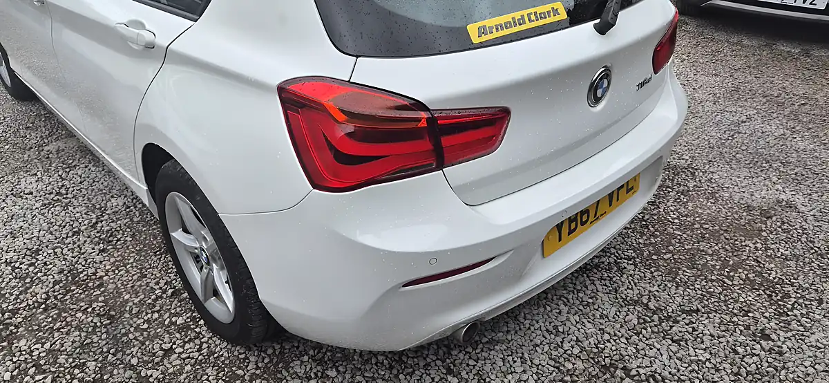 Used 2018 BMW 1 Series Se Business White - Interior and Exterior details 10