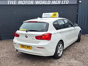 Used 2018 BMW 1 Series Se Business White - Interior and Exterior details 5