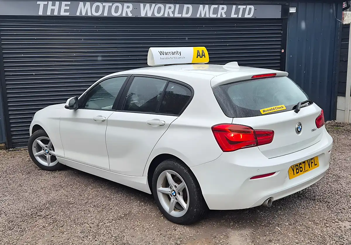 Used 2018 BMW 1 Series Se Business White - Interior and Exterior details 7