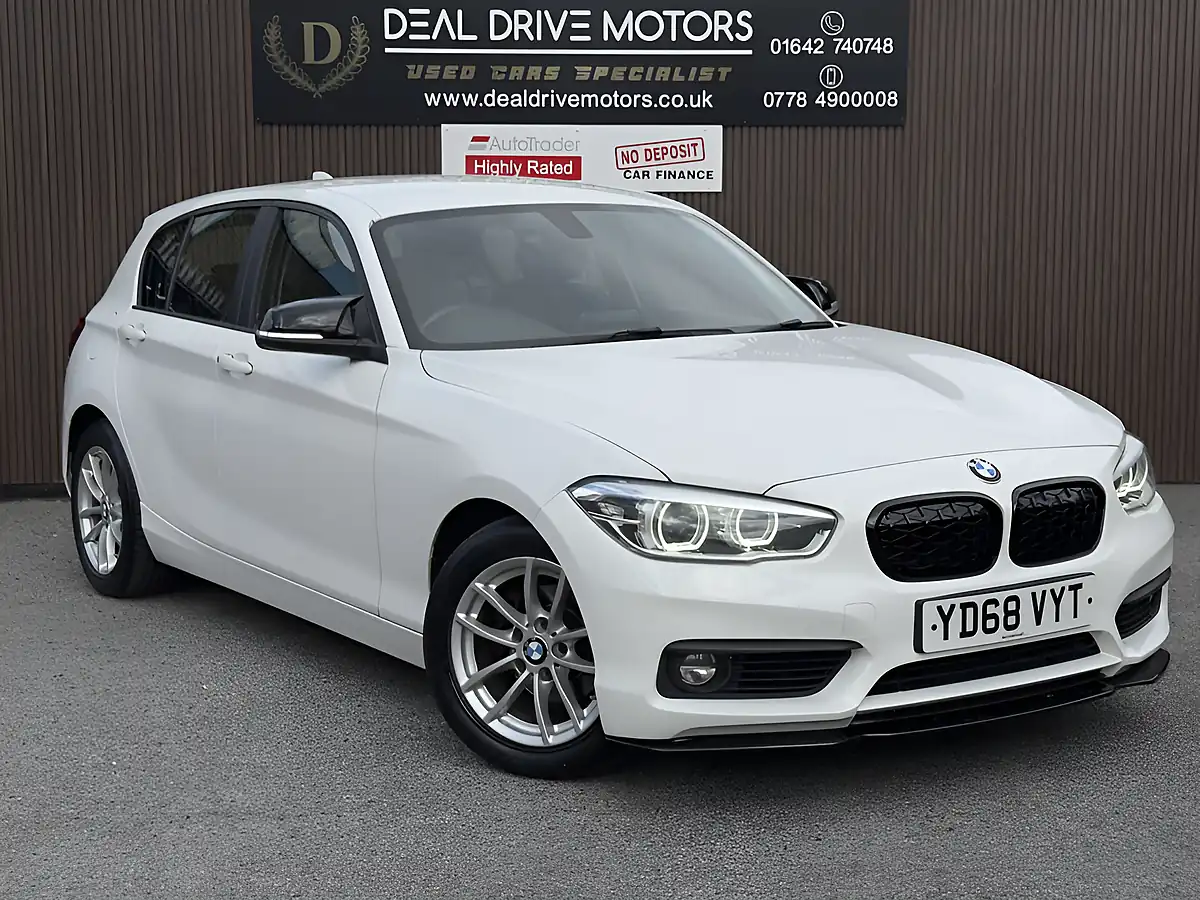Used 2018 BMW 1 Series Se Business White - Front View