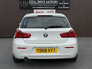 Used 2018 BMW 1 Series Se Business White - Interior and Exterior details 11