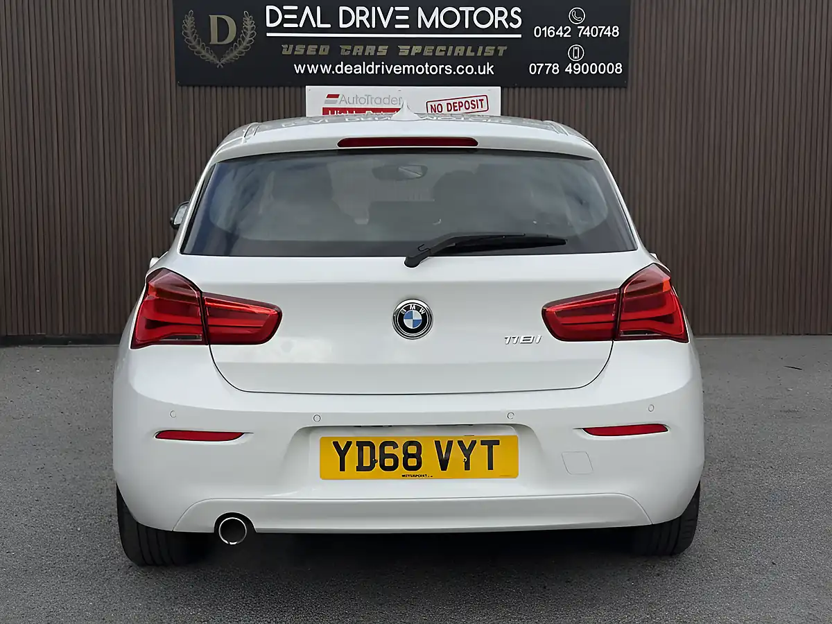 Used 2018 BMW 1 Series Se Business White - Interior and Exterior details 11
