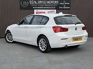 Used 2018 BMW 1 Series Se Business White - Interior and Exterior details 9