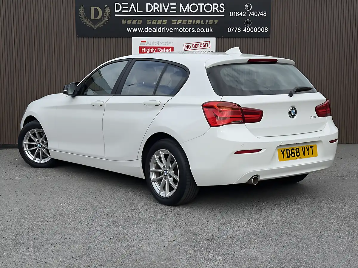 Used 2018 BMW 1 Series Se Business White - Interior and Exterior details 9