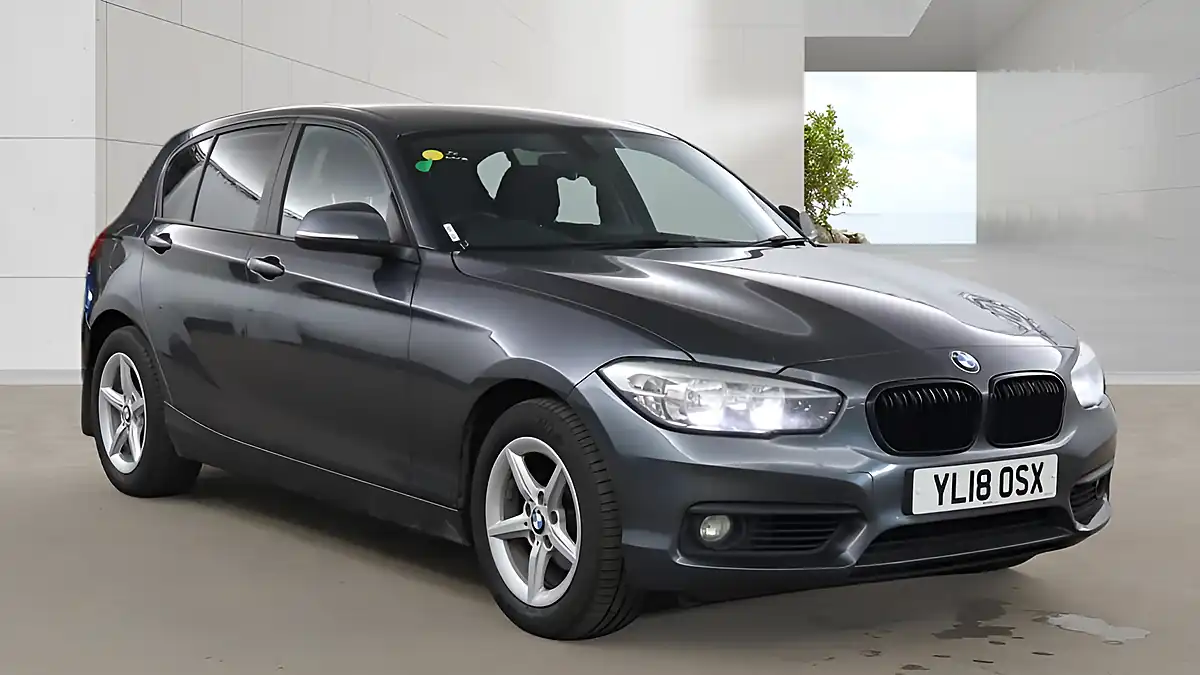 Used 2018 BMW 1 Series Se Grey - Front View