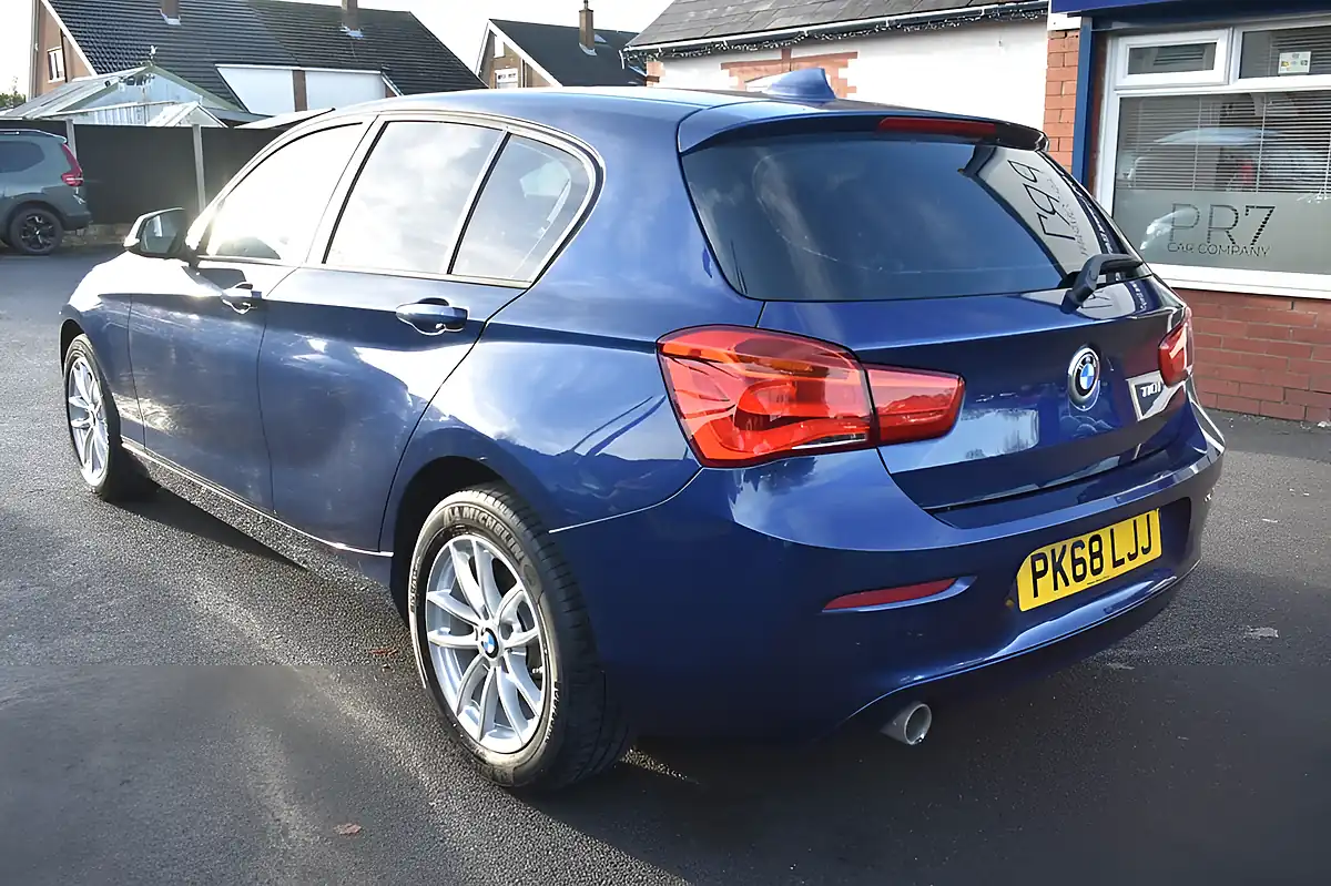 Used 2018 BMW 1 Series Se Mediterranean Blue - Interior and Exterior details 6