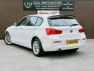 Used 2018 BMW 1 Series Se White - Interior and Exterior details 5