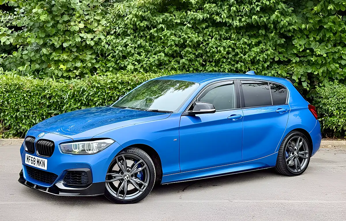 Used 2018 BMW 1 Series Shadow Edition Blue - Interior and Exterior details 2