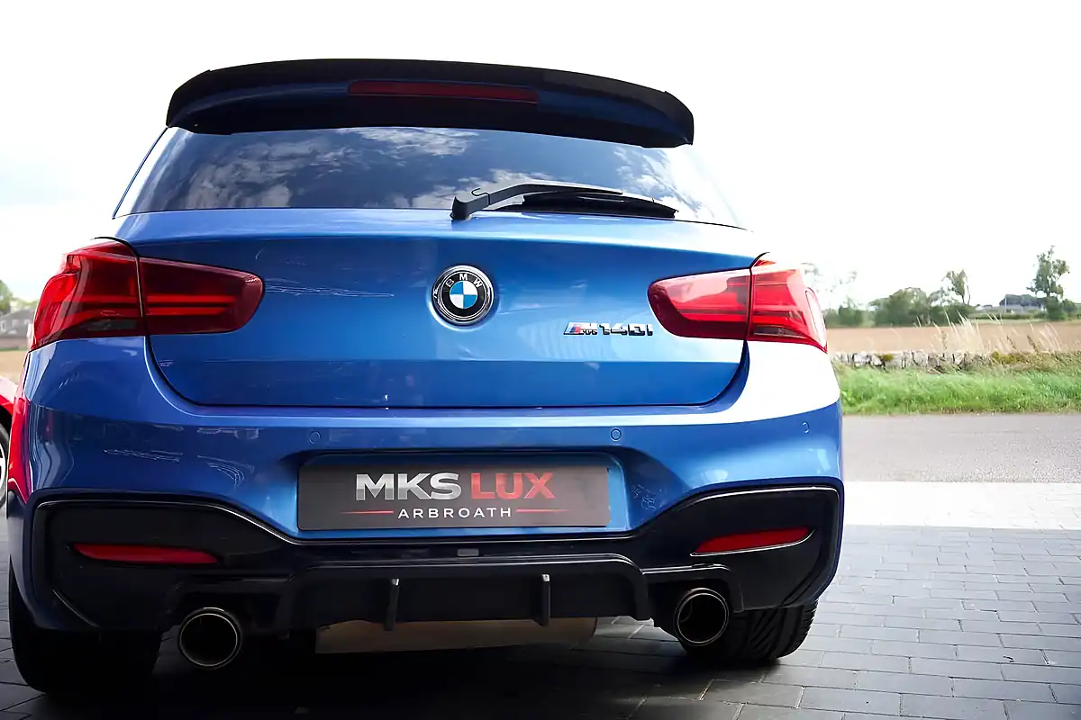Used 2018 BMW 1 Series Shadow Edition Blue - Interior and Exterior details 13