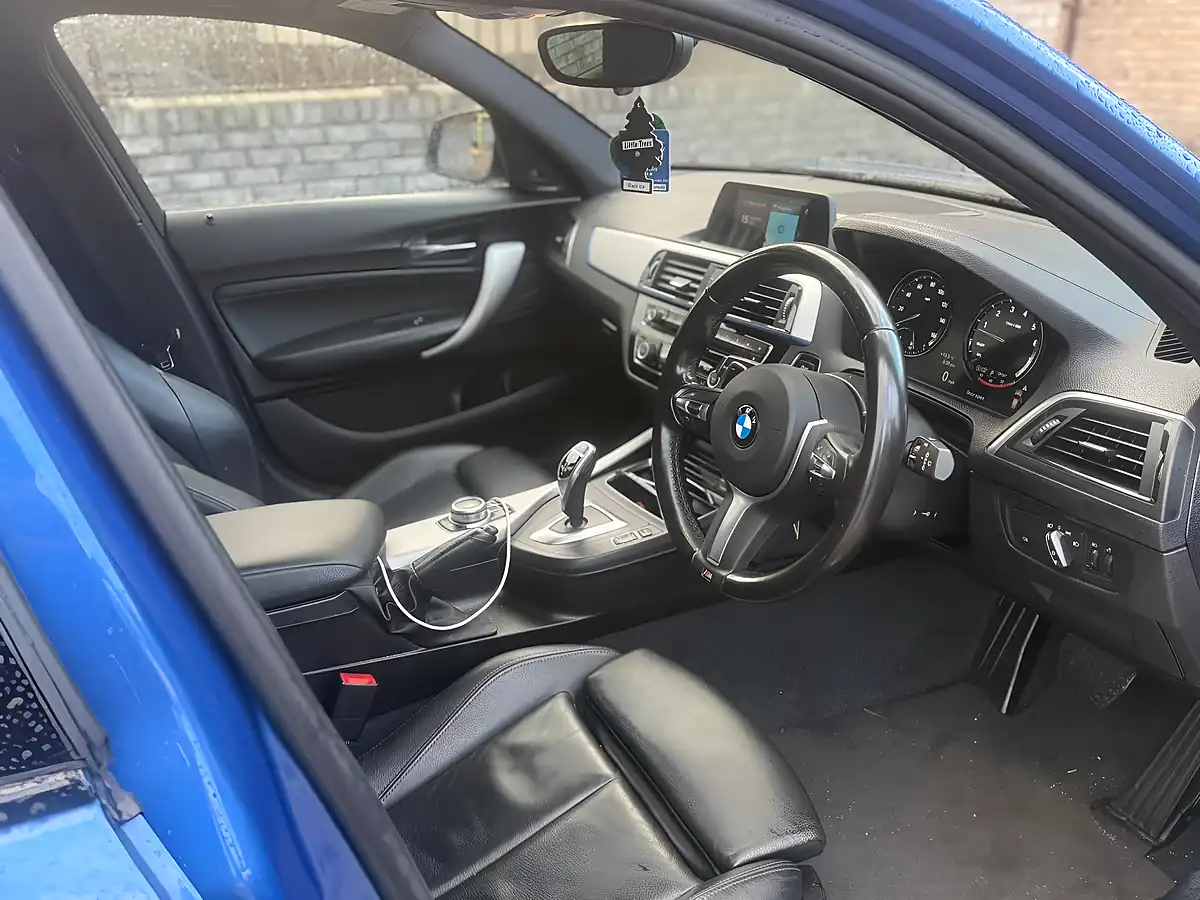 Used 2018 BMW 1 Series Shadow Edition Blue - Interior and Exterior details 14