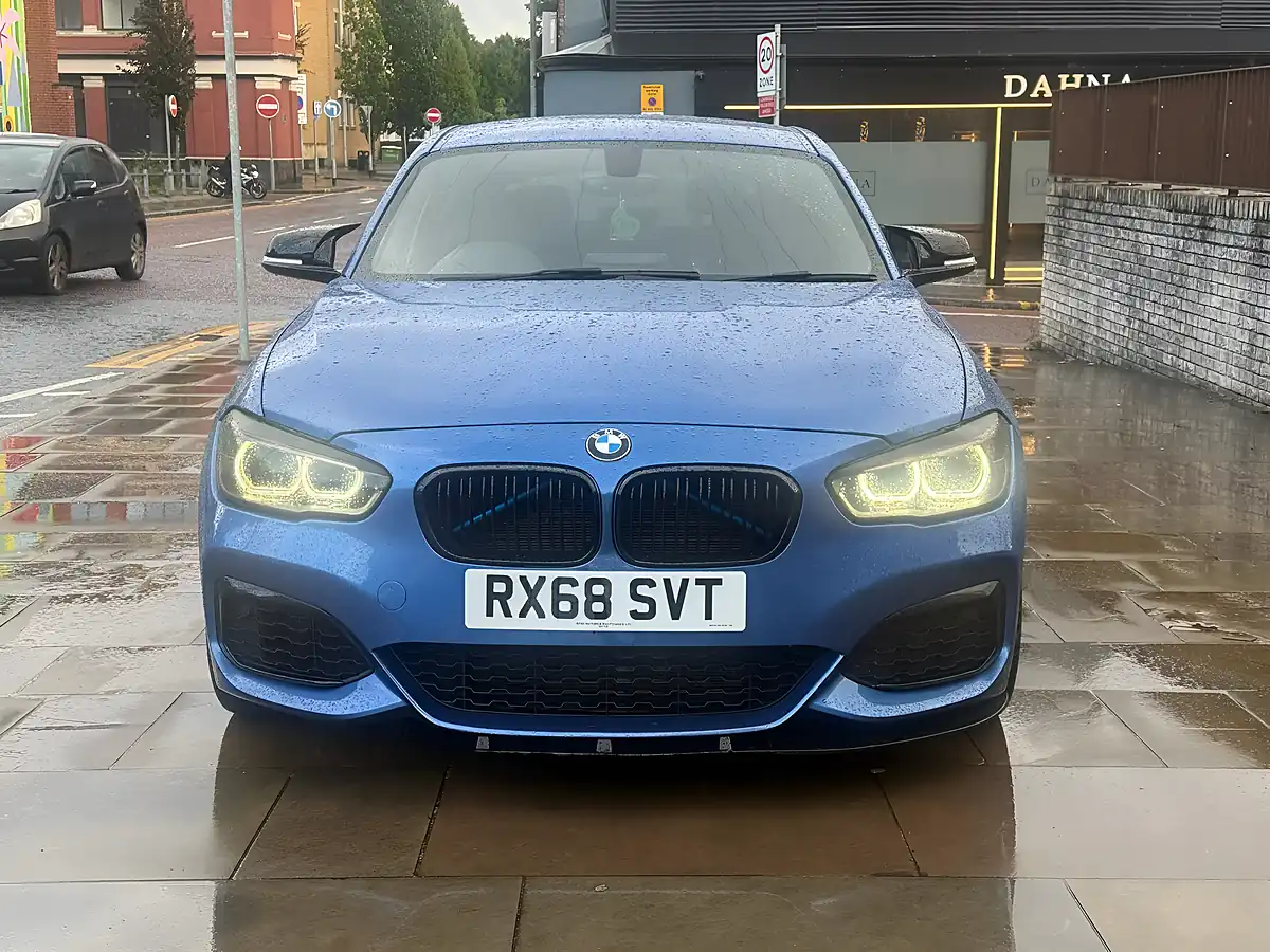 Used 2018 BMW 1 Series Shadow Edition Blue - Interior and Exterior details 2