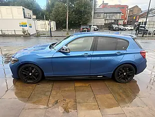 Used 2018 BMW 1 Series Shadow Edition Blue - Interior and Exterior details 4