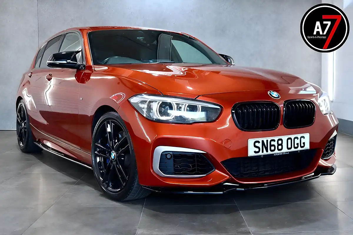 Used 2018 BMW 1 Series Shadow Edition Orange - Front View