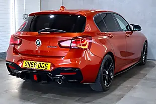 Used 2018 BMW 1 Series Shadow Edition Orange - Interior and Exterior details 16