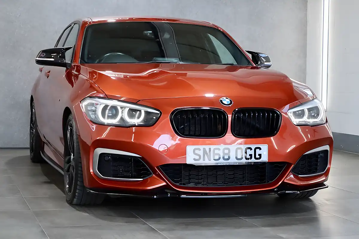 Used 2018 BMW 1 Series Shadow Edition Orange - Interior and Exterior details 18